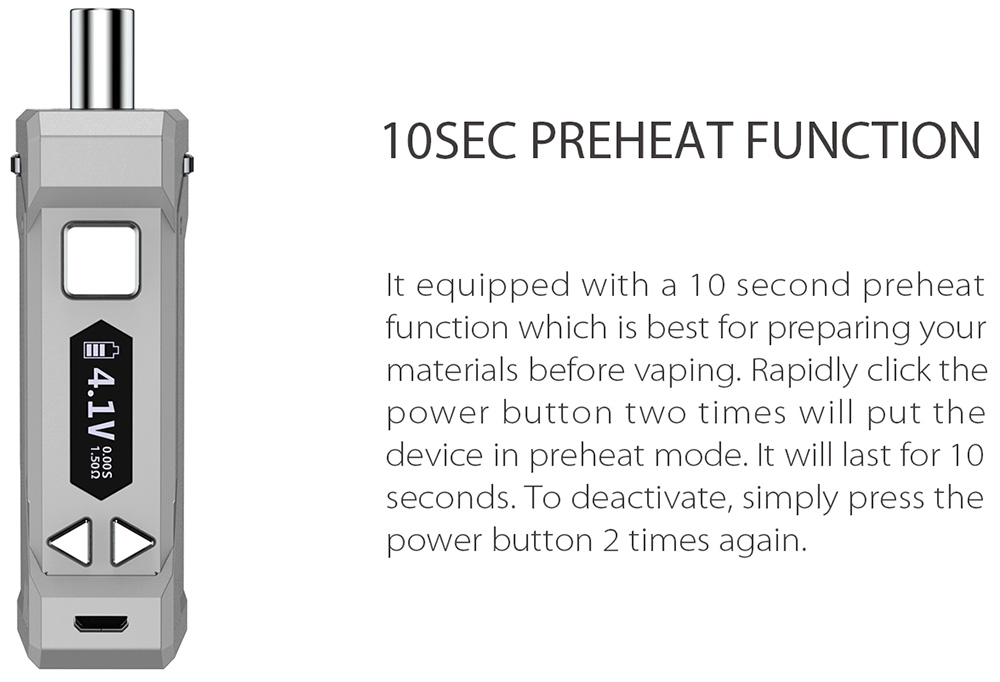 Uni Pro With Preheat Function